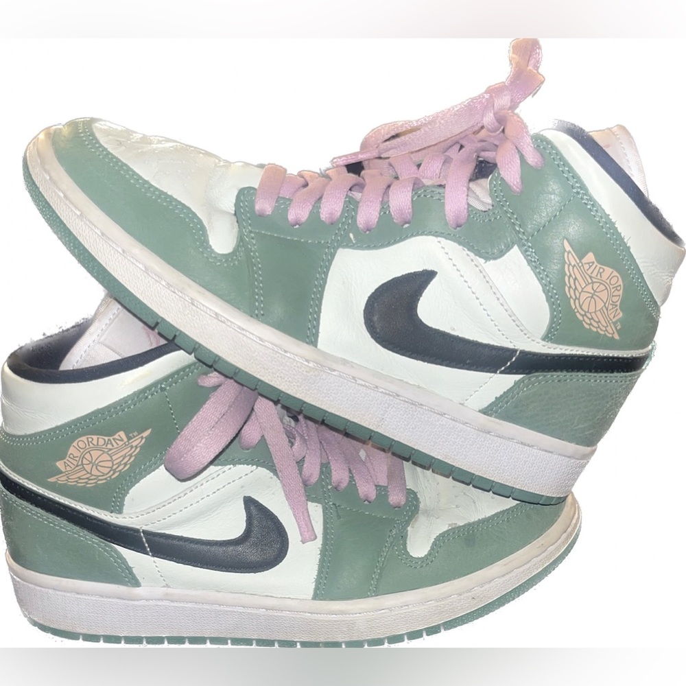 Air Jordan 1 mid dutch green